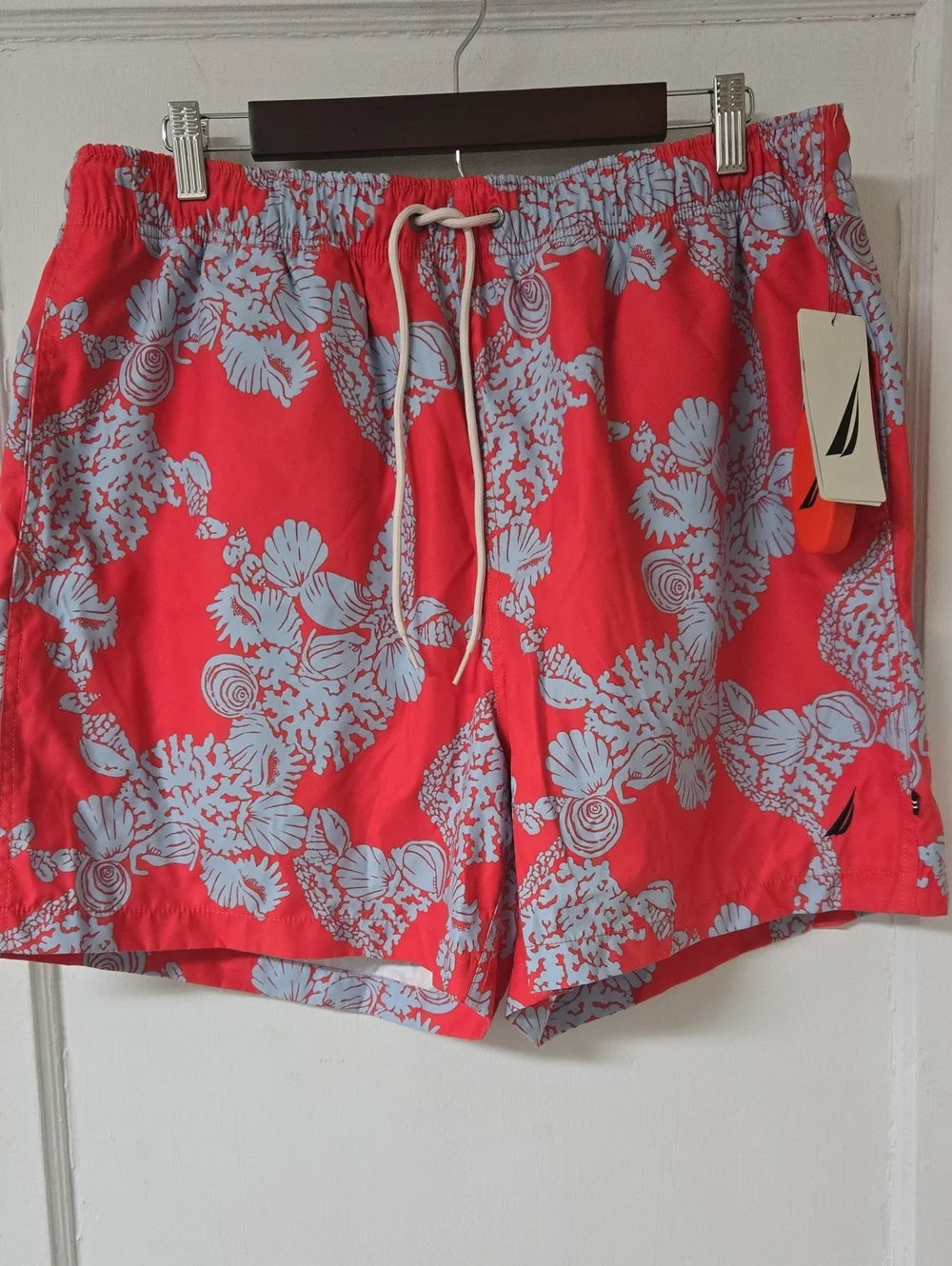 Nwt Nautica Mens Swim Trunks Seasidered Open Seas Size XL